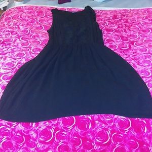 Sheer Forever 21 Sleeveless Dress sz S
